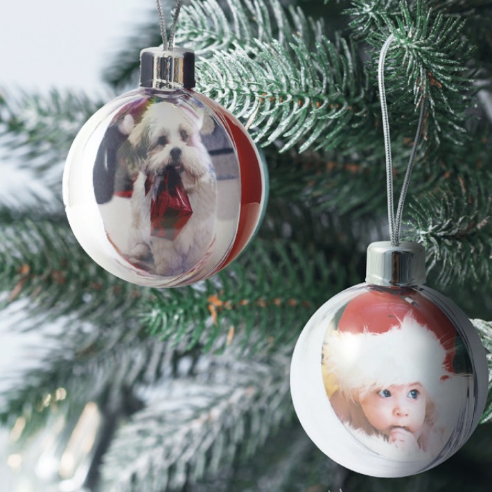 Christmas Photo Baubles - £9.95
